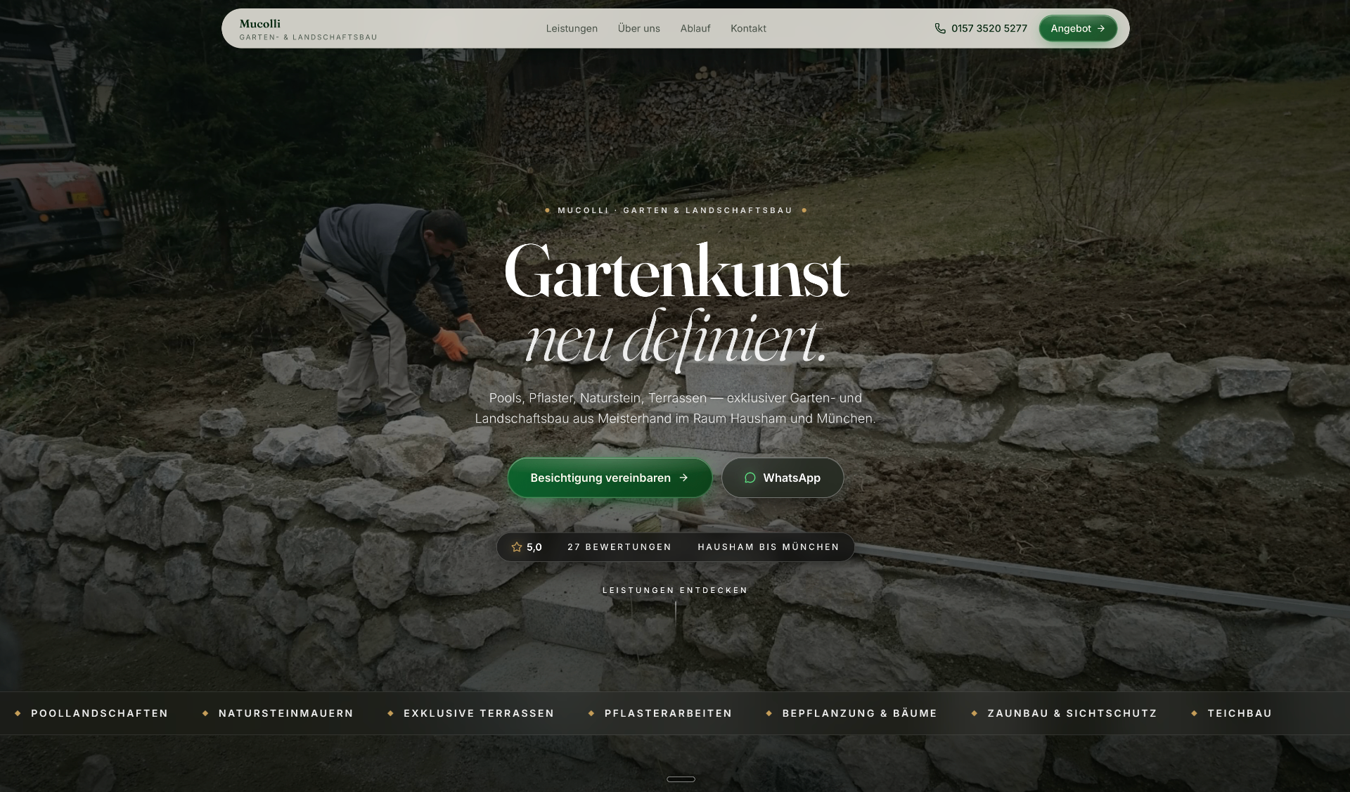 B. Mucolli - Garten & Landschaftsbau